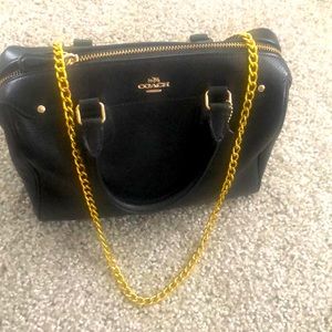 Coach Mini Bennet Satchel / Purse - Black